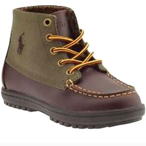 Winter SALE! Polo Ralph Lauren Lorenzo Mid Boot Toddler Size 5, 21